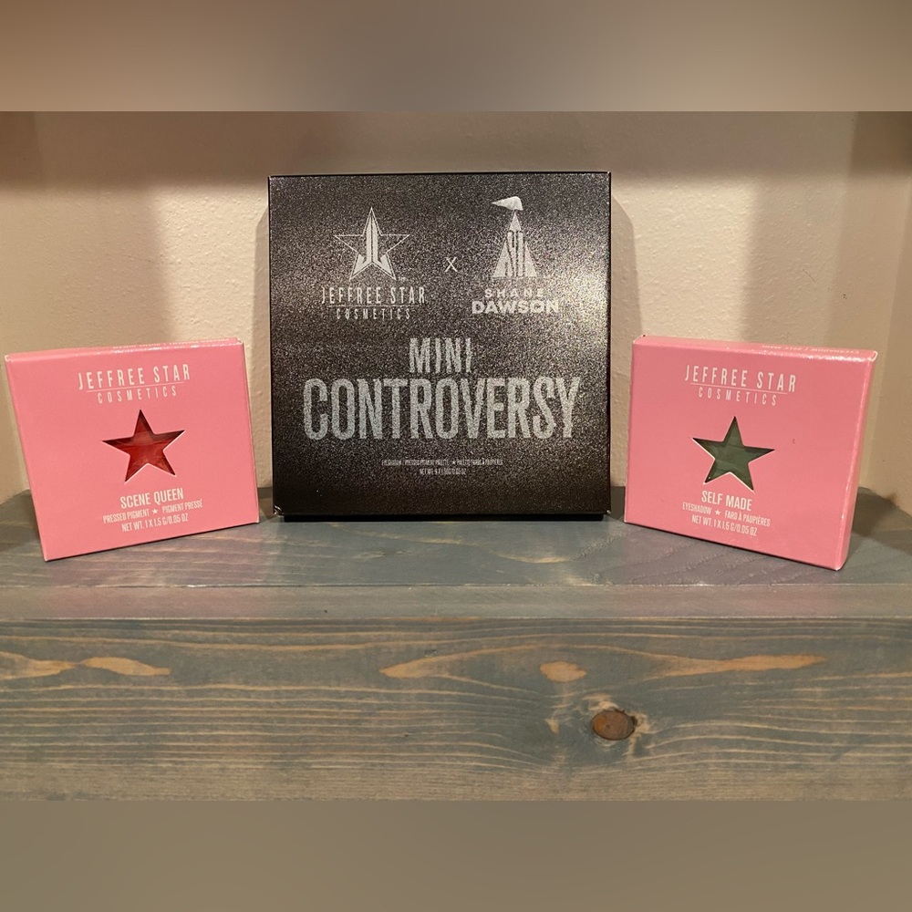 Jeffree Star and Shane Dawson Eyeshadow Mini Controversy Bundle Limited